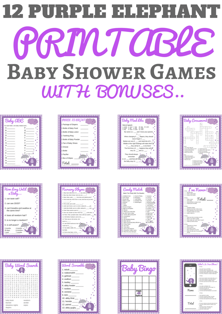 18 Camo Baby Shower Ideas Plus Printable Games Print My Baby Shower